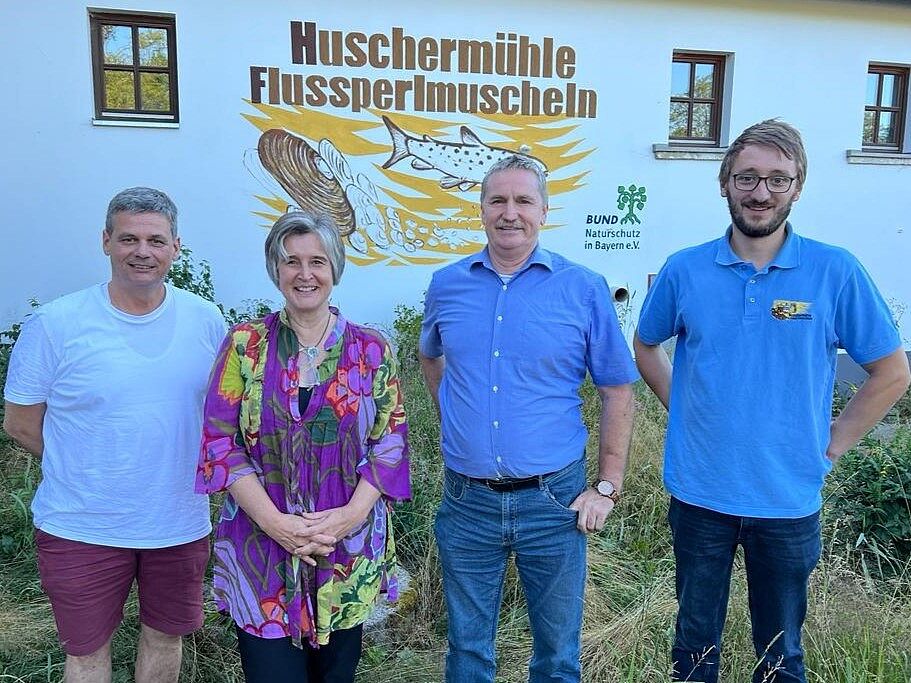 2022: Sommerempfang an der Huschermühle mit der Europaabgeordneten Maria Noichl