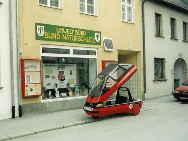 1993: 1. Elektroauto in Hof beim Bund Naturschutz