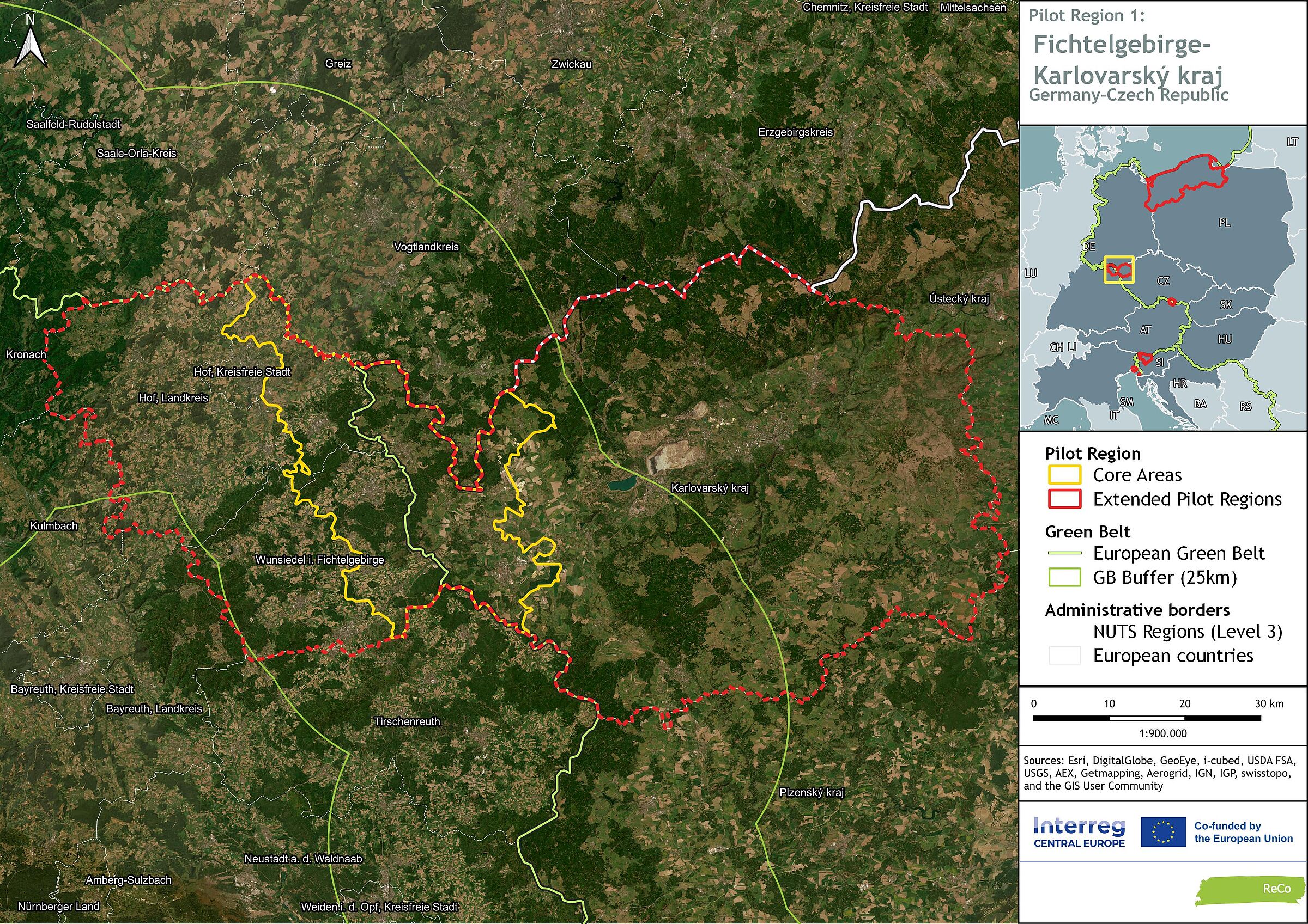 ReCo - Pilot Region 1 Fichtelgebirge - Karlovarský kraj