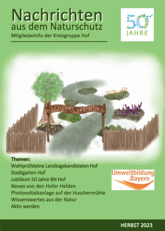 Nachrichten aus dem Naturschutz Herbst 2023