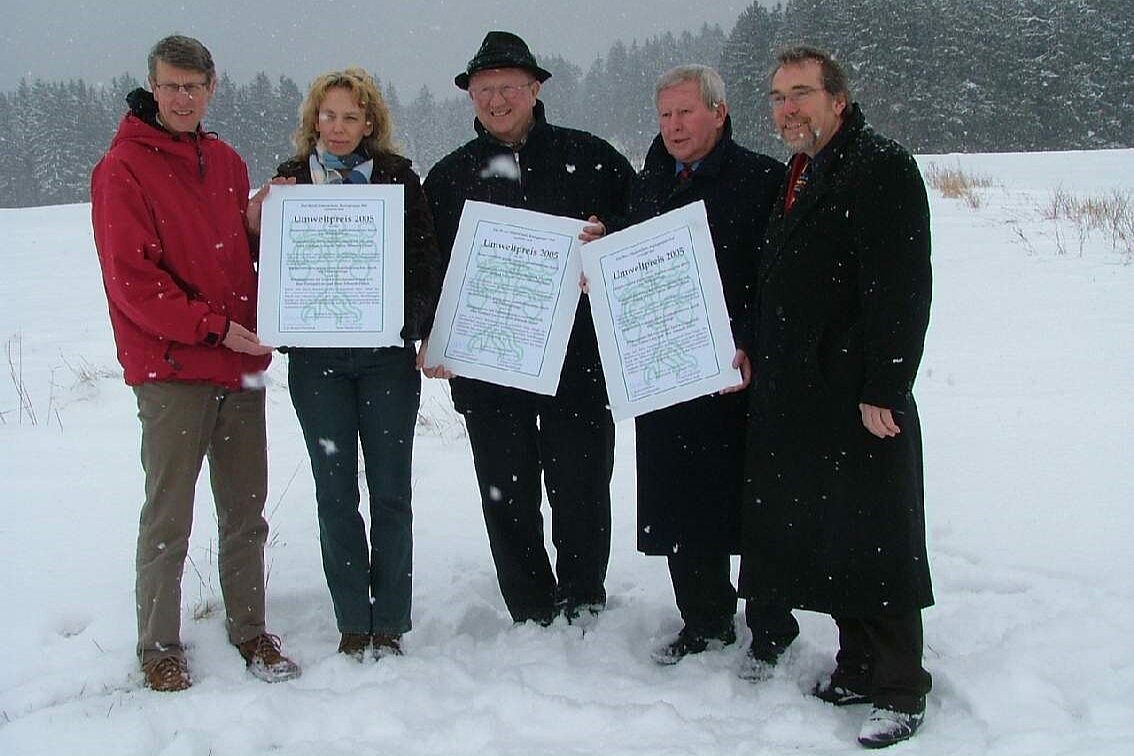 Umweltpreisträger 2005 Bürgerinitiative gegen einen Autobahnneubau durch das Fichtelgebirge